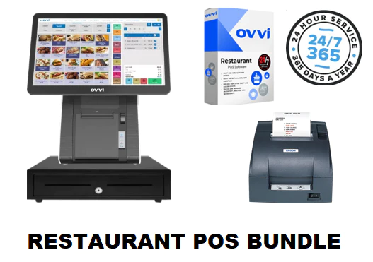 Ovvi Station Restaurant Bundle with Kitchen Printer