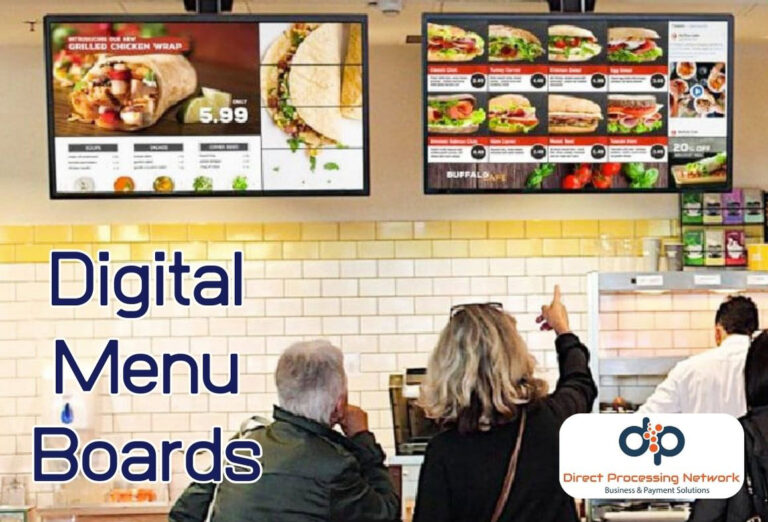 Digital Menu Boards - Direct Processing Network